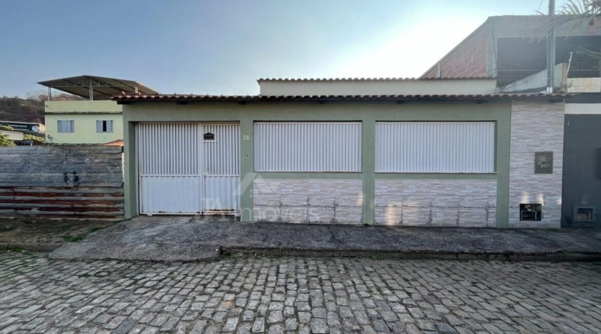 🏡 Casa com 3 quartos sendo uma suíte e espaço externo no Bairro Eldorado – Leopoldina